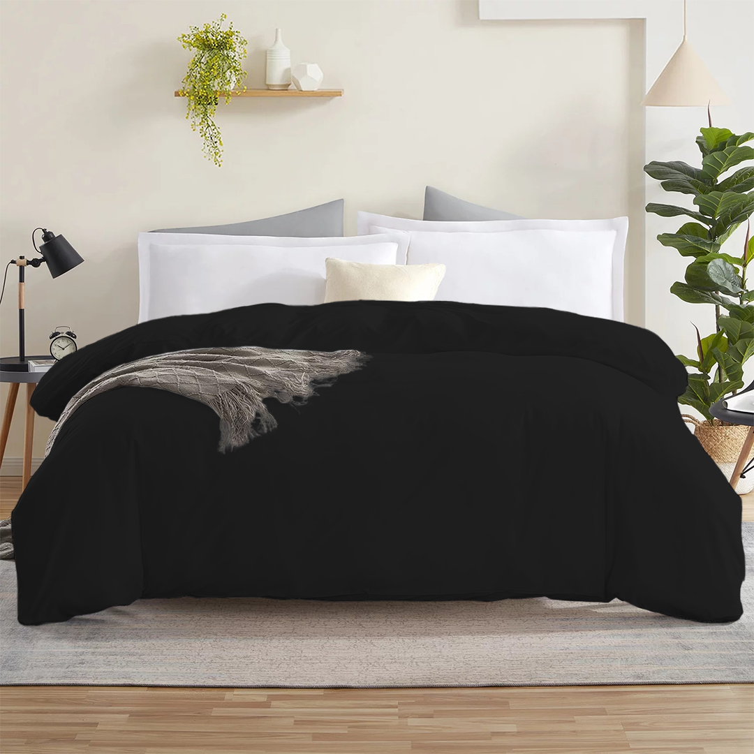 Black Duvet Cover Only