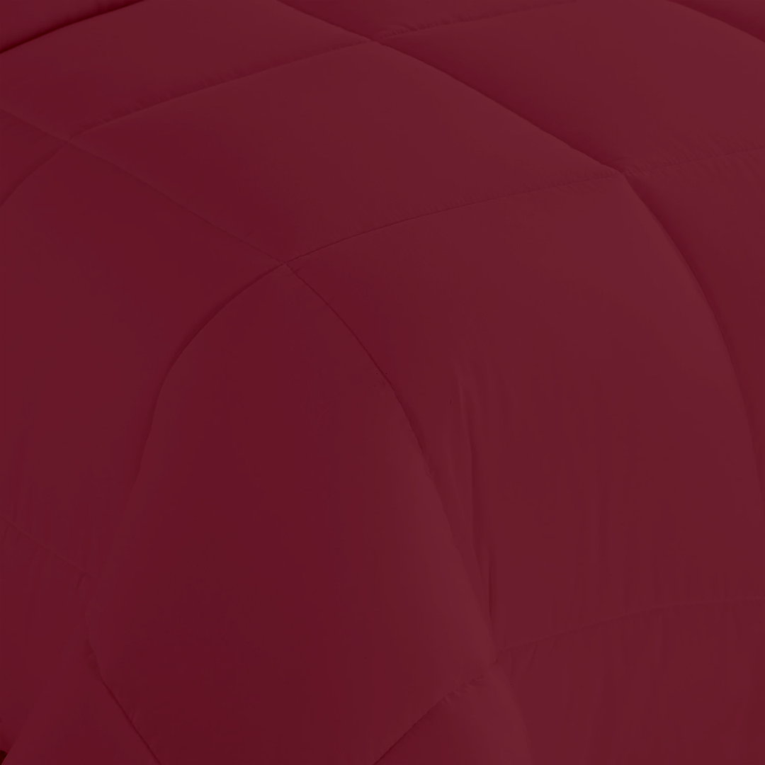 Burgundy Comforter Set