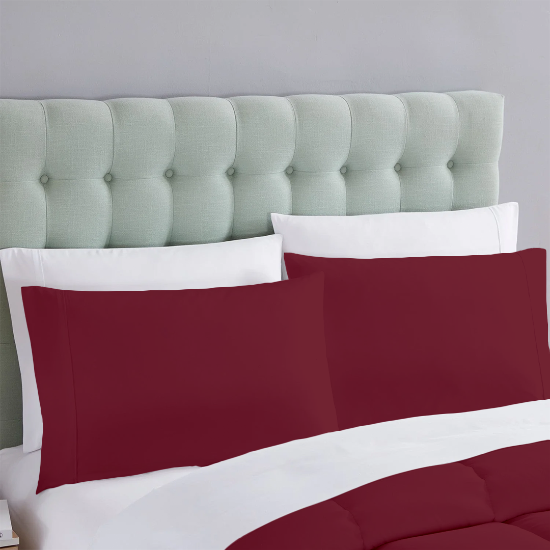 Burgundy Comforter Set
