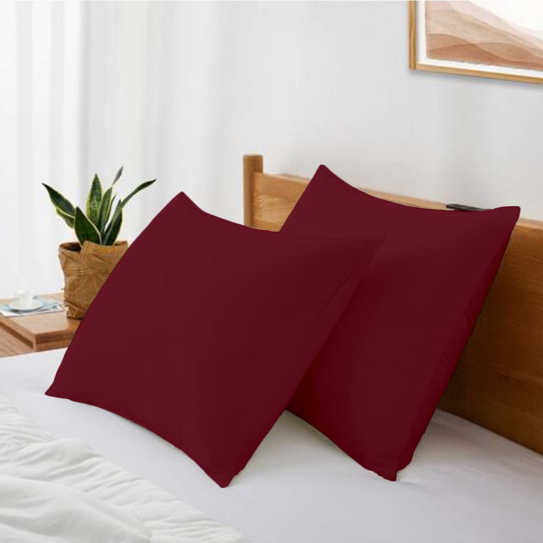 Burgundy Pillow Cases