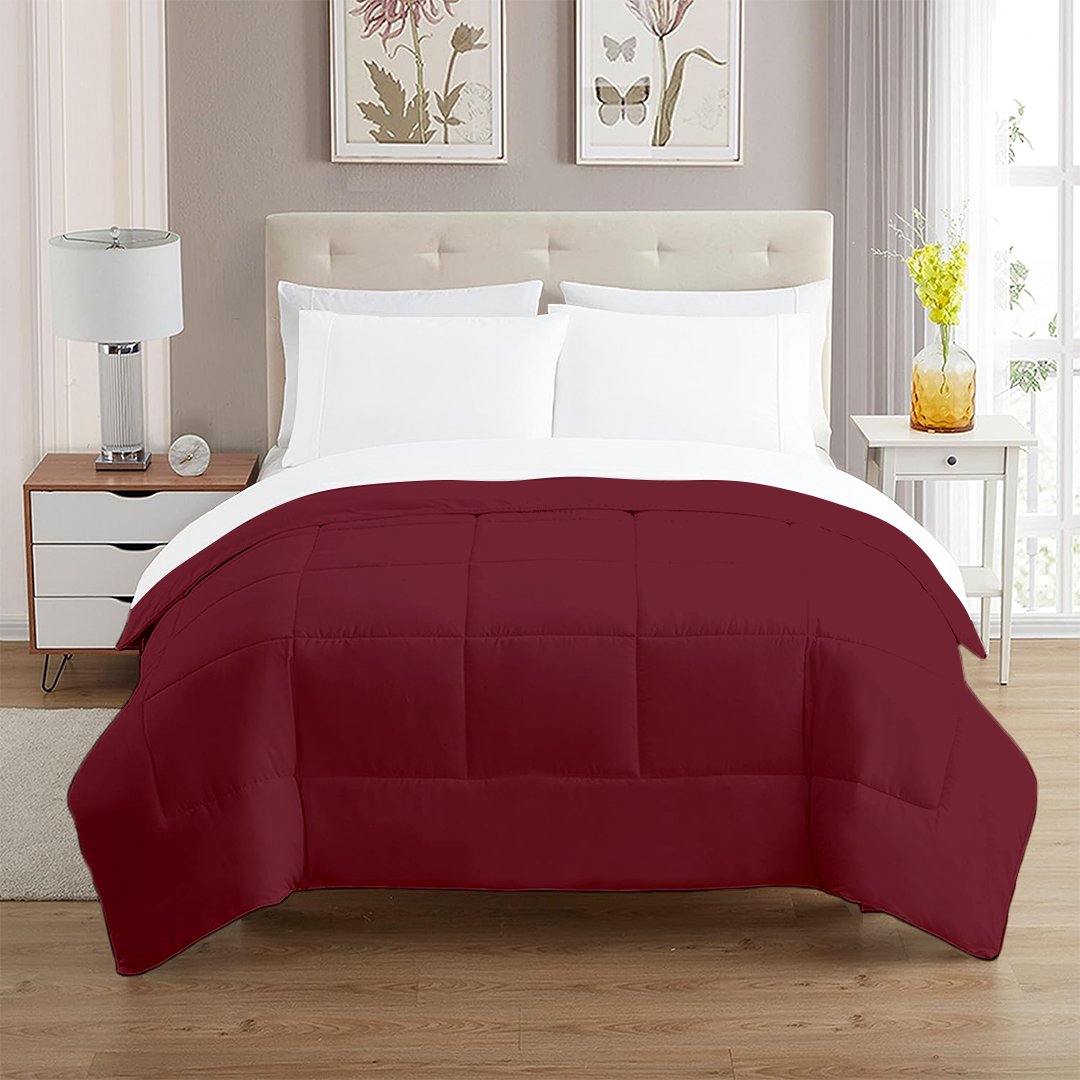 Burgundy Comforter