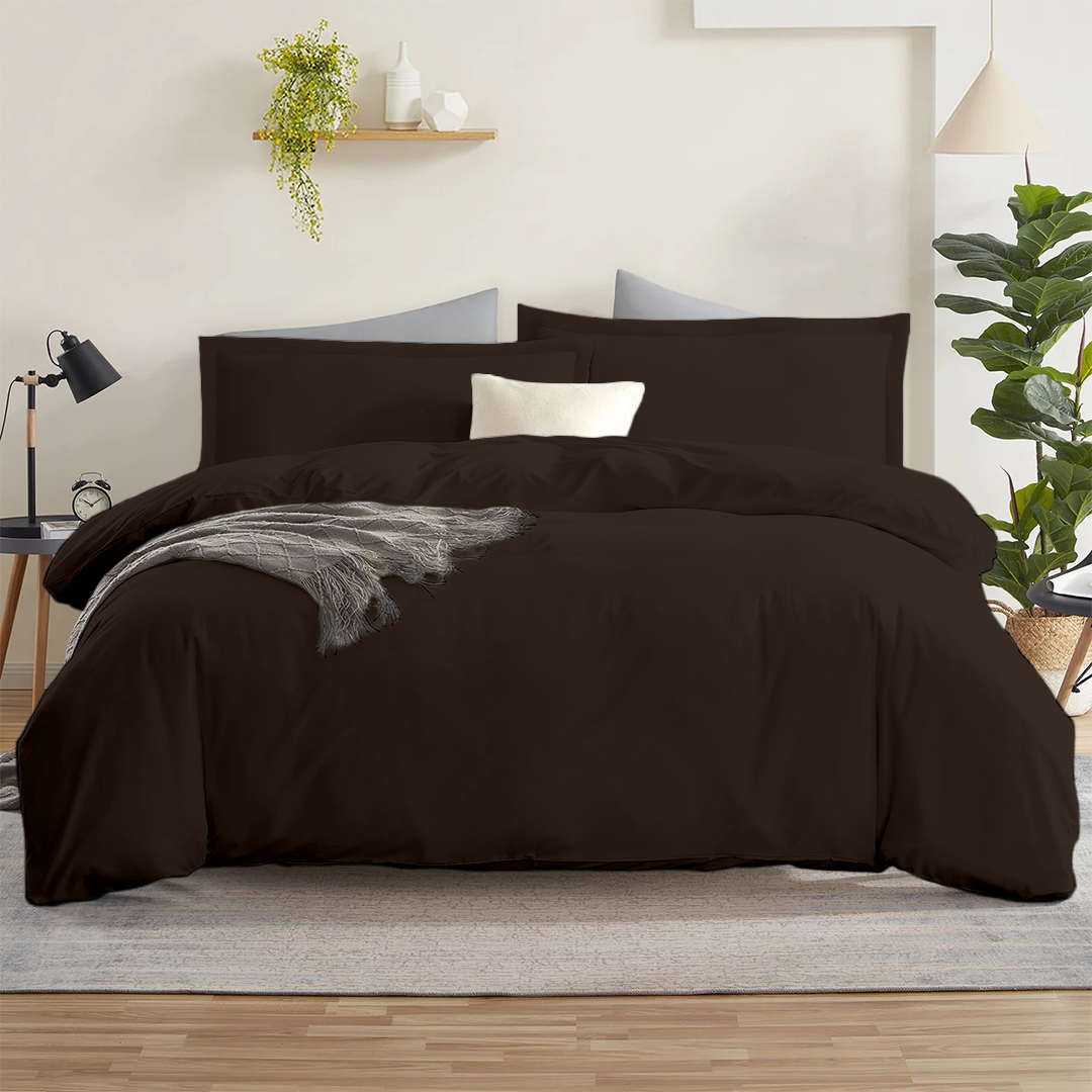 Chocolate Duvet Cover Set