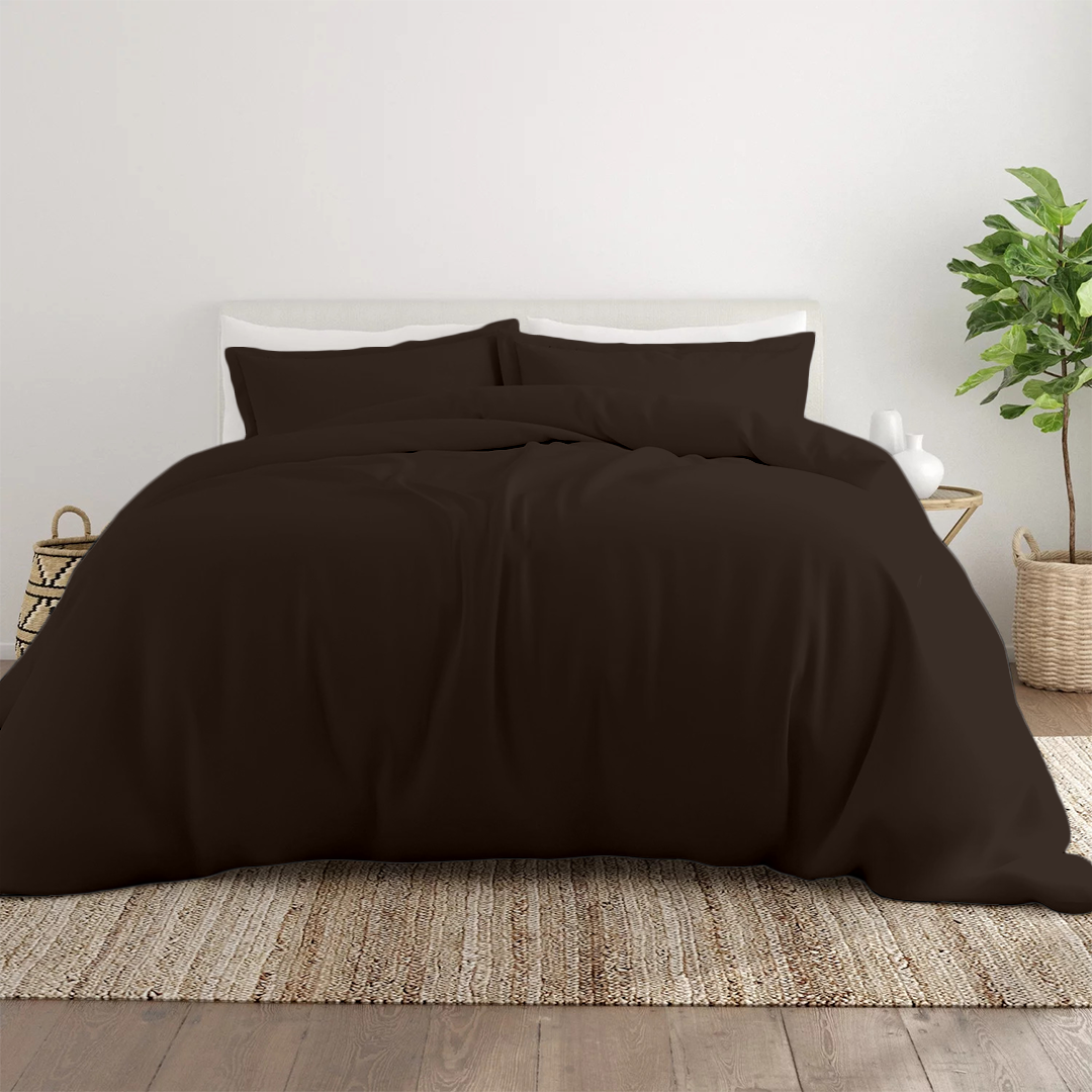 Chocolate Duvet Cover Set