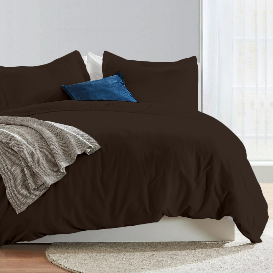 Chocolate Duvet Cover Set