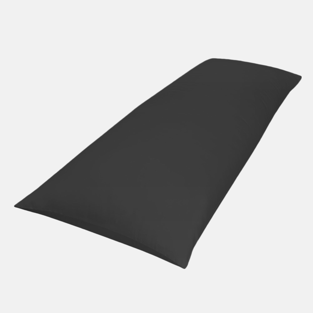 Dark Grey Body Pillow Cases