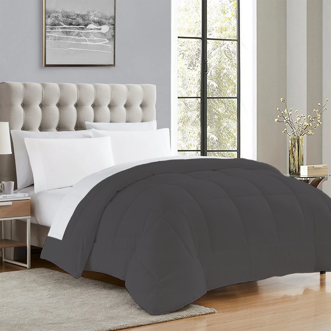 Dark Grey Comforter