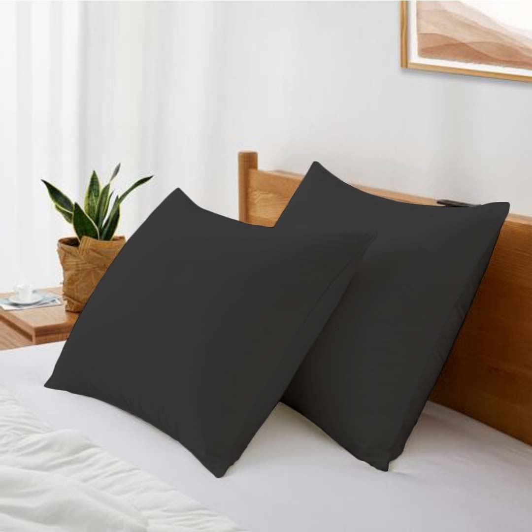 Dark Grey Pillow Cases