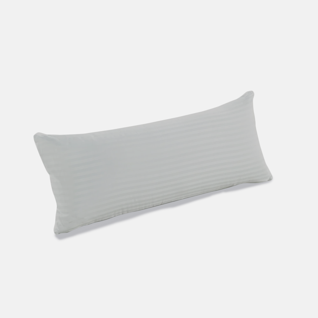 Light Grey Stripe Body Pillow Cases