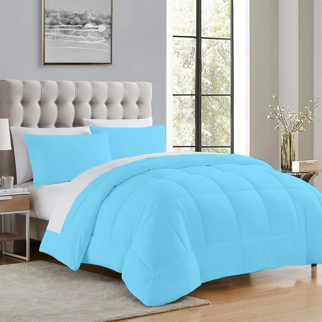 Light Blue Comforter Set