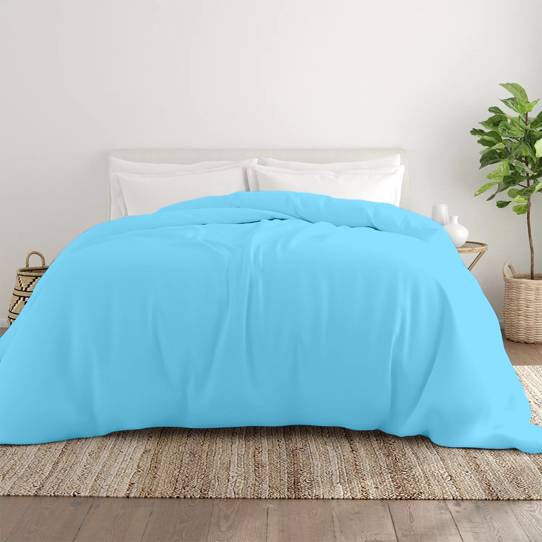 Light Blue Duvet Cover Only