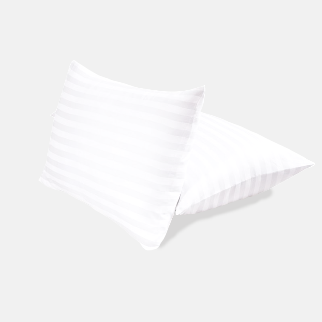 White Stripe Pillow Cases