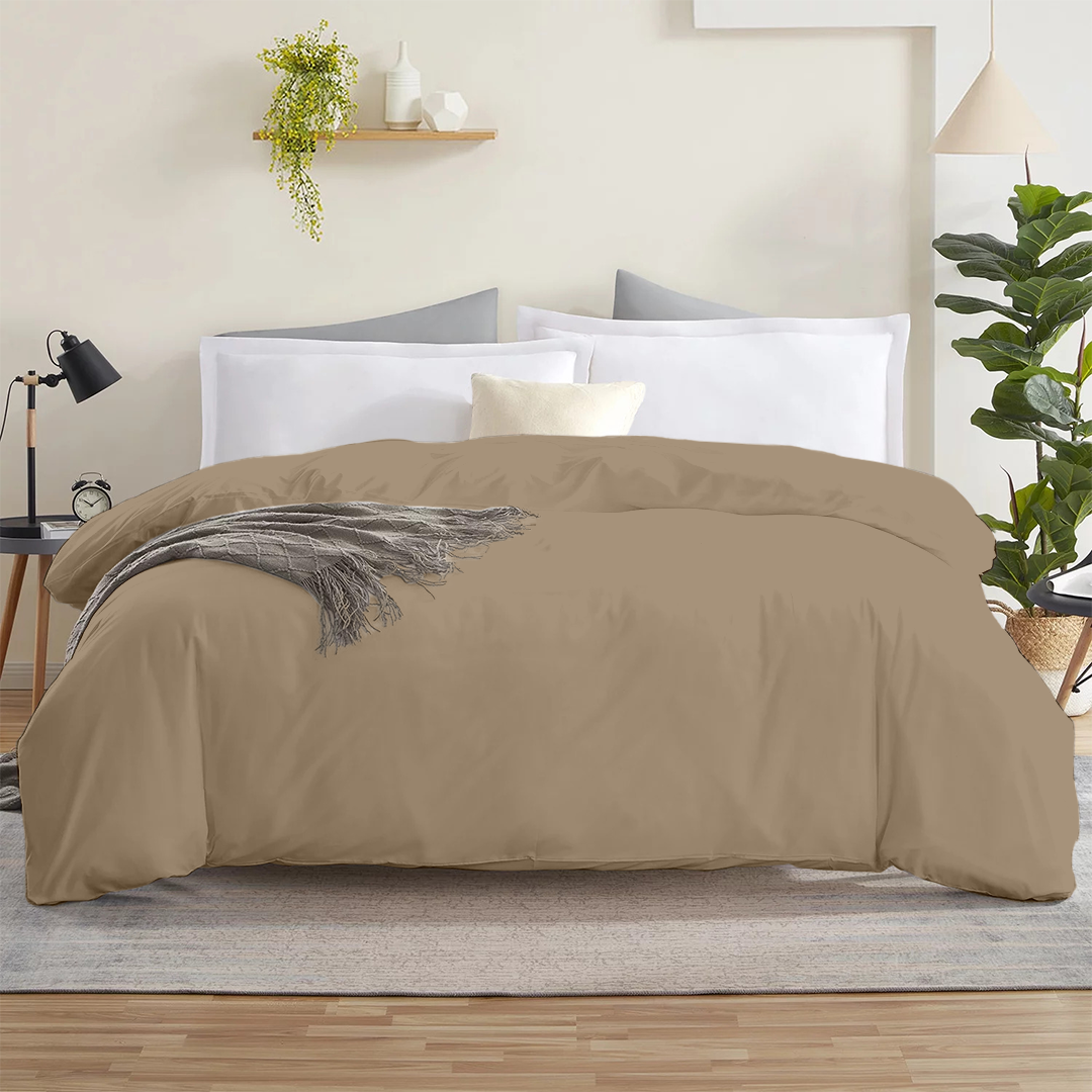 Taupe Duvet Cover Only