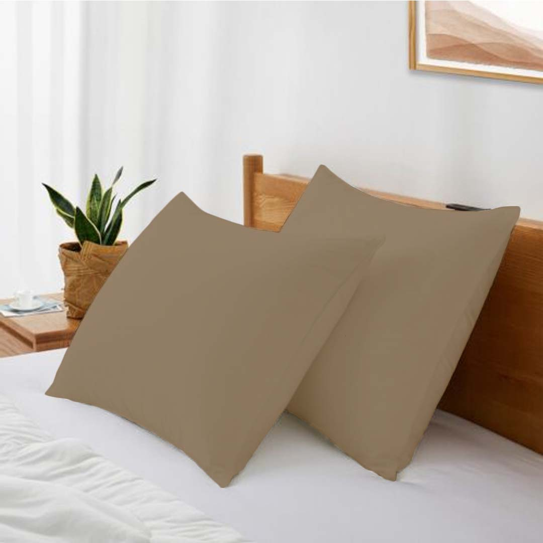 Taupe Pillow Cases