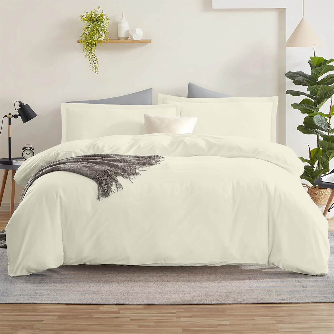 Ivory Duvet Cover Set