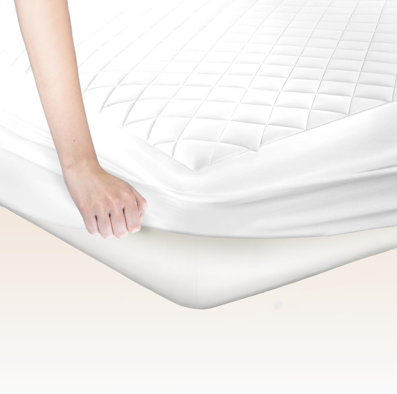 White Mattress Topper