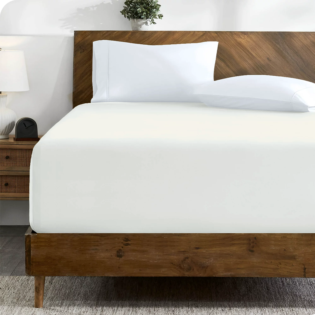 Ivory Fitted Bed Sheet Only