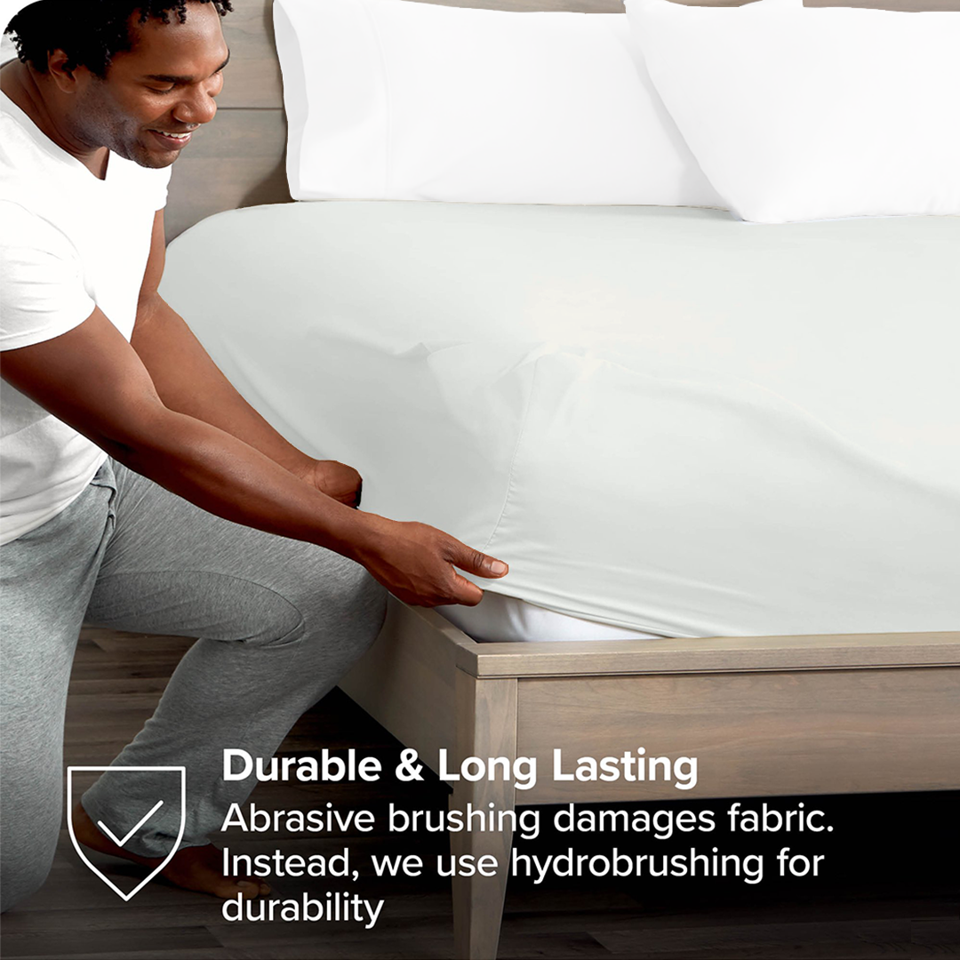 Ivory Fitted Bed Sheet Only