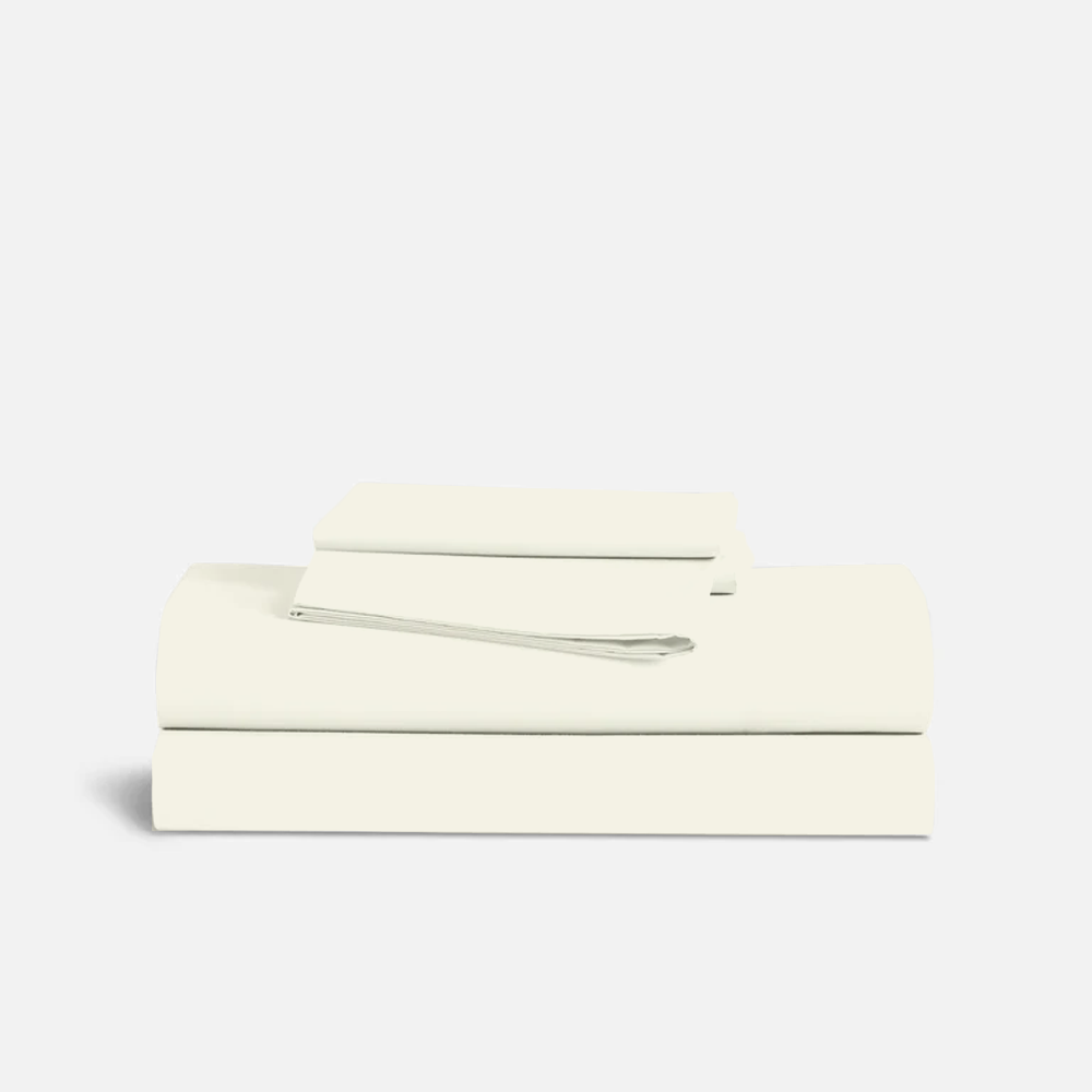 Ivory Bed Sheets - ( 4-Piece )