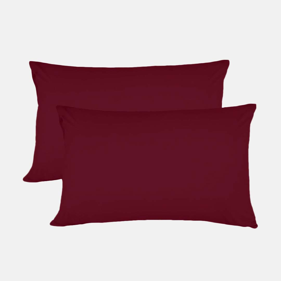 Burgundy Pillow Cases