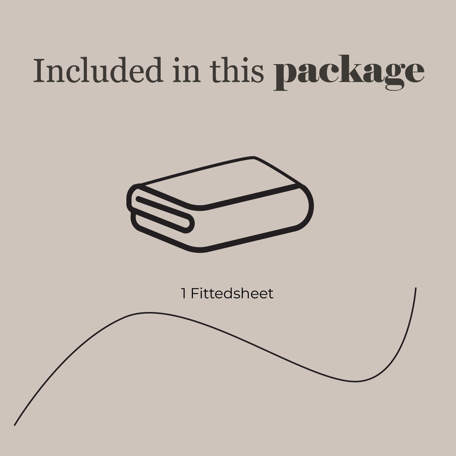 Black Fitted Bed Sheet Only