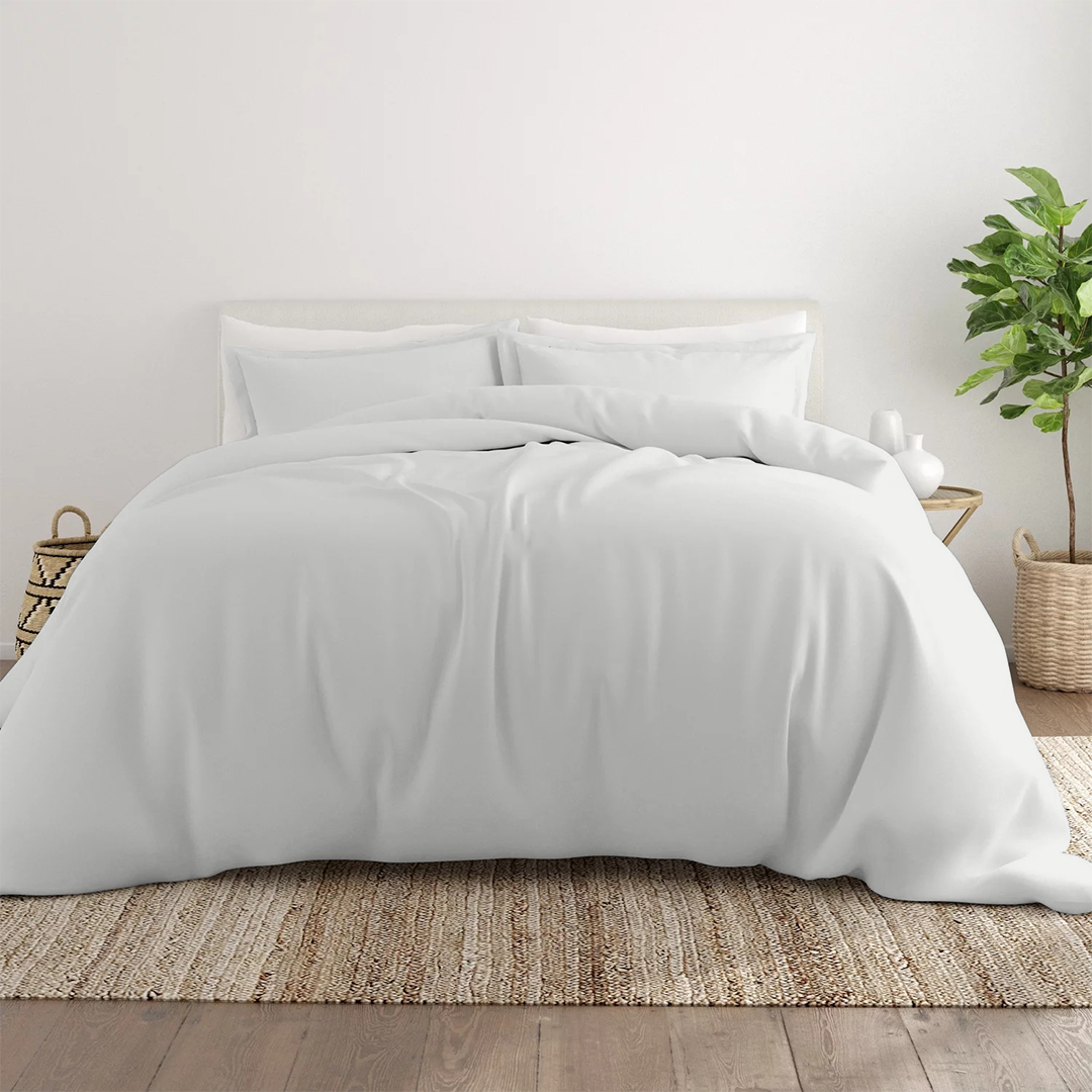 Light Grey Duvet Cover Set