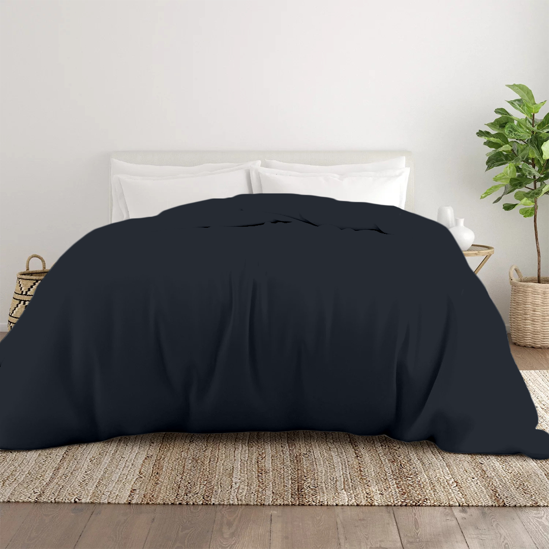 Navy Blue Duvet Cover Only