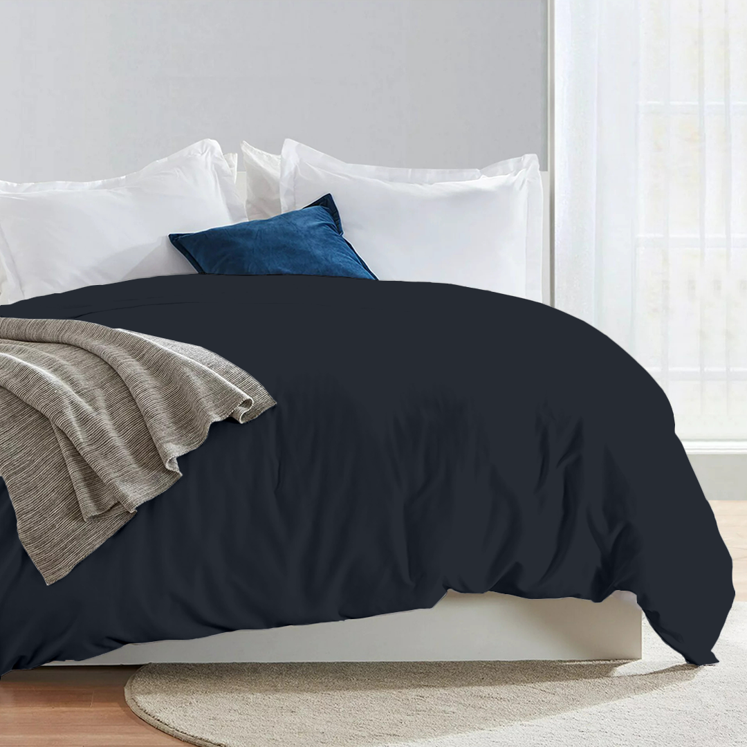 Navy Blue Duvet Cover Only