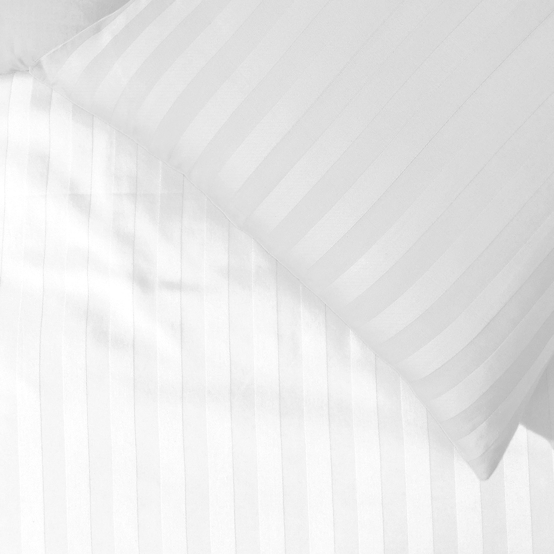 White Stripe Duvet Cover