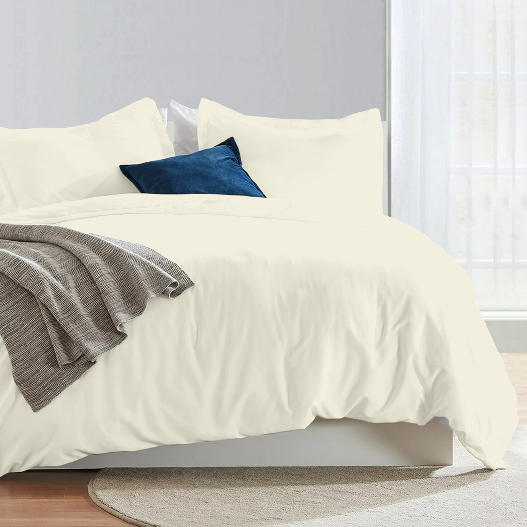 Ivory Duvet Cover Set