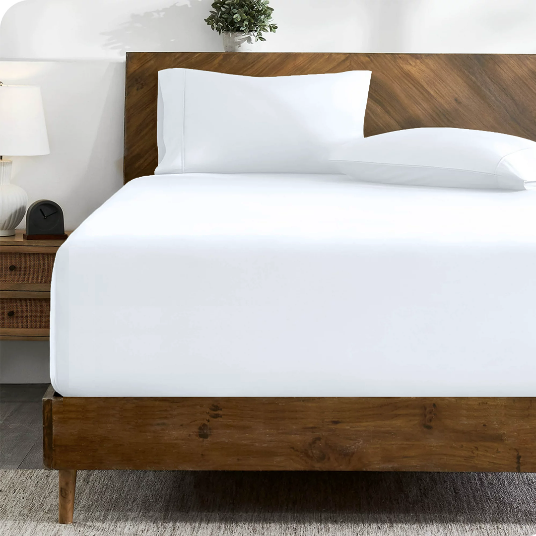 White Fitted Bed Sheet Only