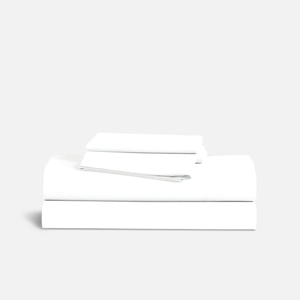 White Bed Sheets - ( 4-Piece )