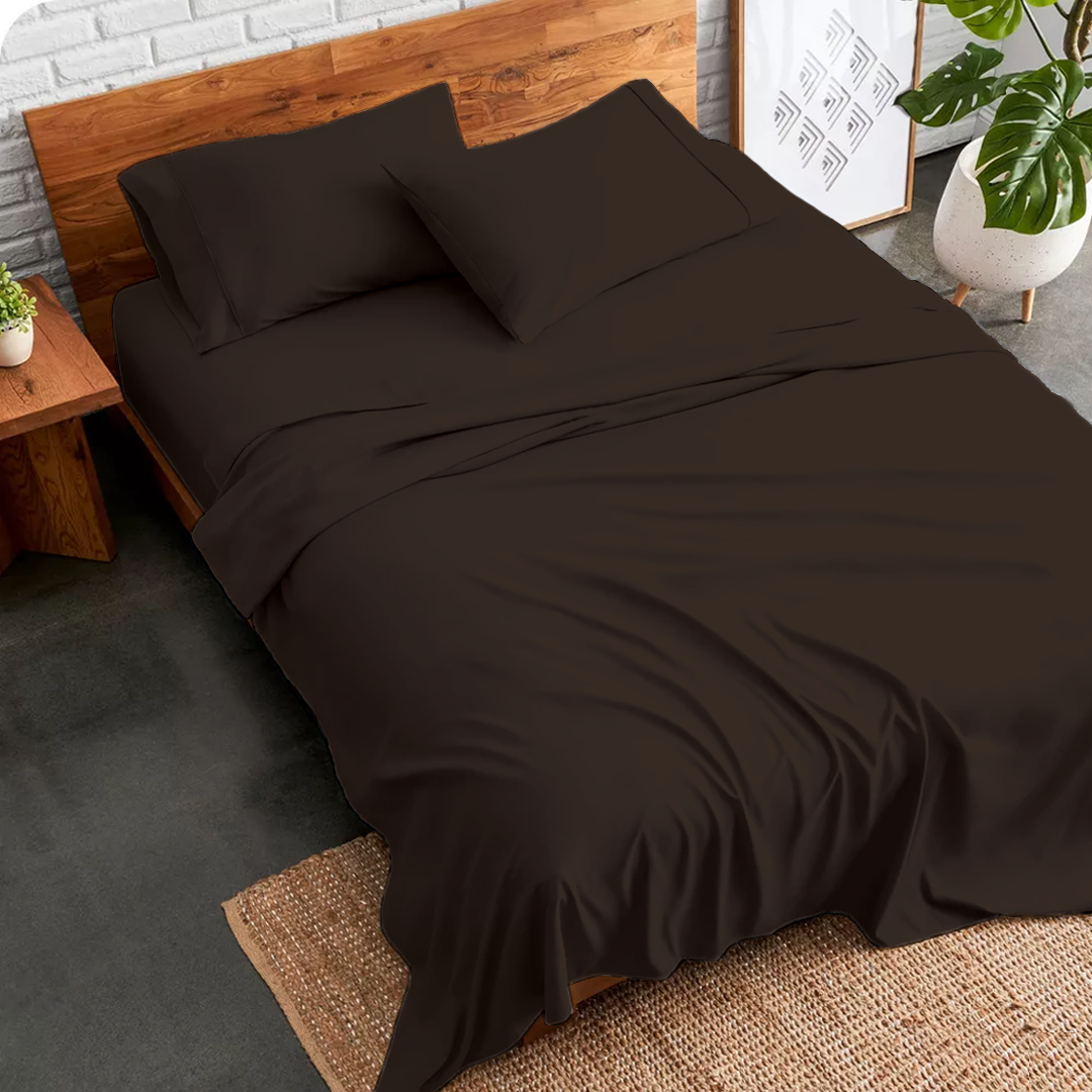 Chocolate Bed Sheets