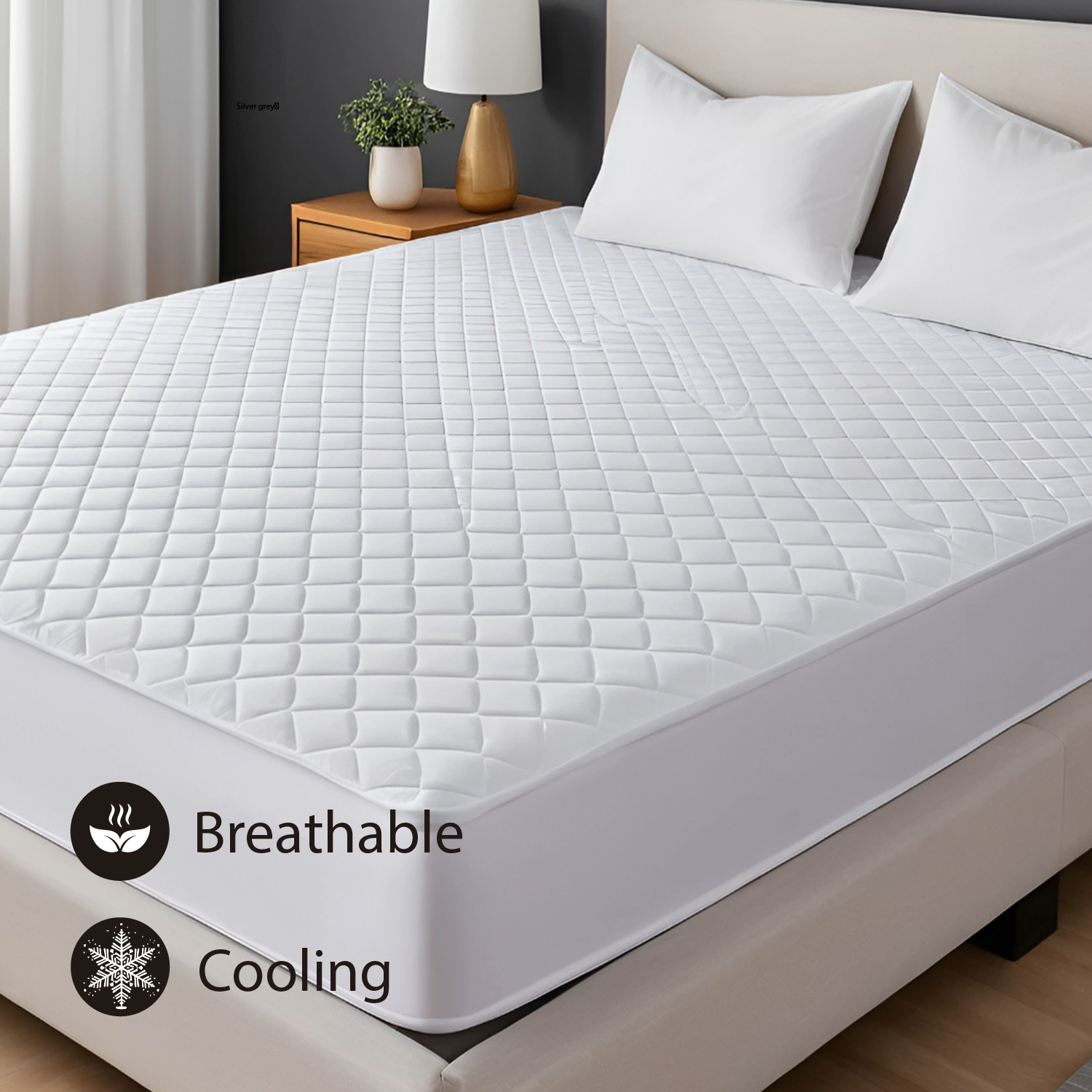 Burgundy Mattress Topper